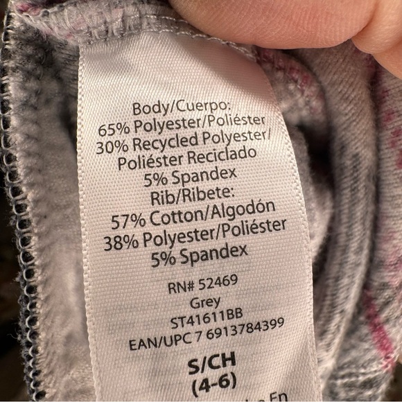 Secret Treasures Gray and Pink Pajama Pants Intimates Size Small - Medium - Picture 9 of 9